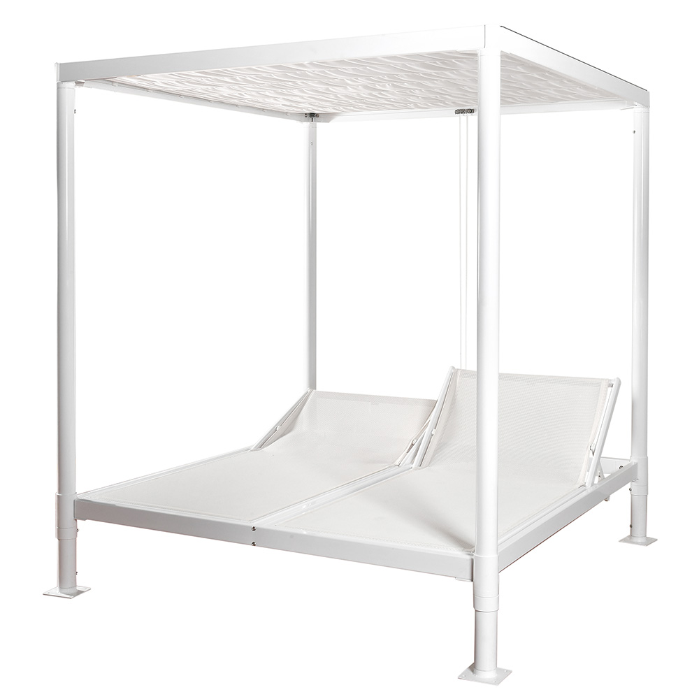 Gazebo 200x200 con letto
