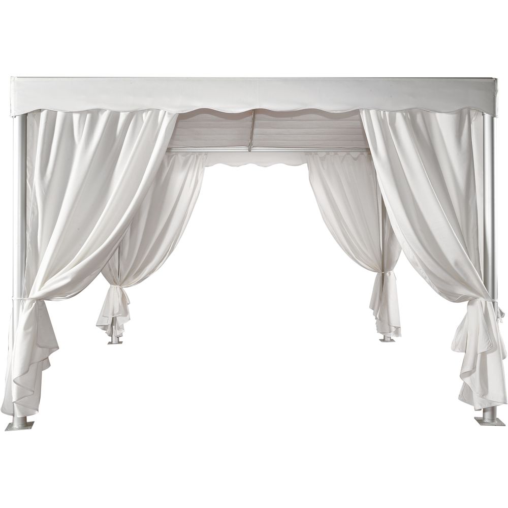Gazebo con tetto scorrevole