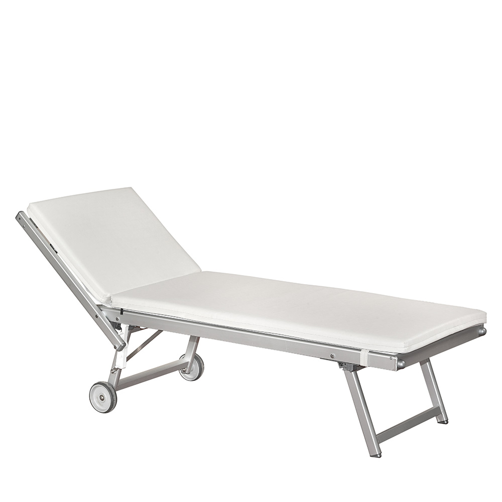 Lettino modello RELAX senza parasole con ruote